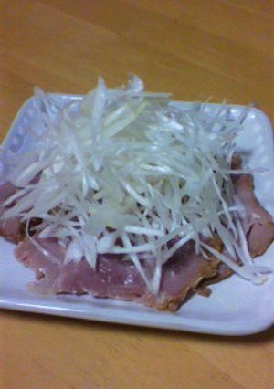 我が家の白髪ねぎの切り方。-レシピのメイン写真