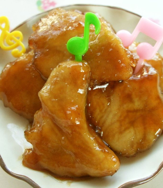 クックパッド お弁当に♪残った鶏のから揚げを甘酢で☆ by ココアチョコ