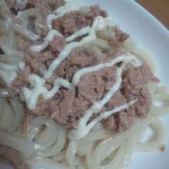ﾂﾅだけうどん一人のﾗﾝﾁ｡｡｡-レシピのメイン写真