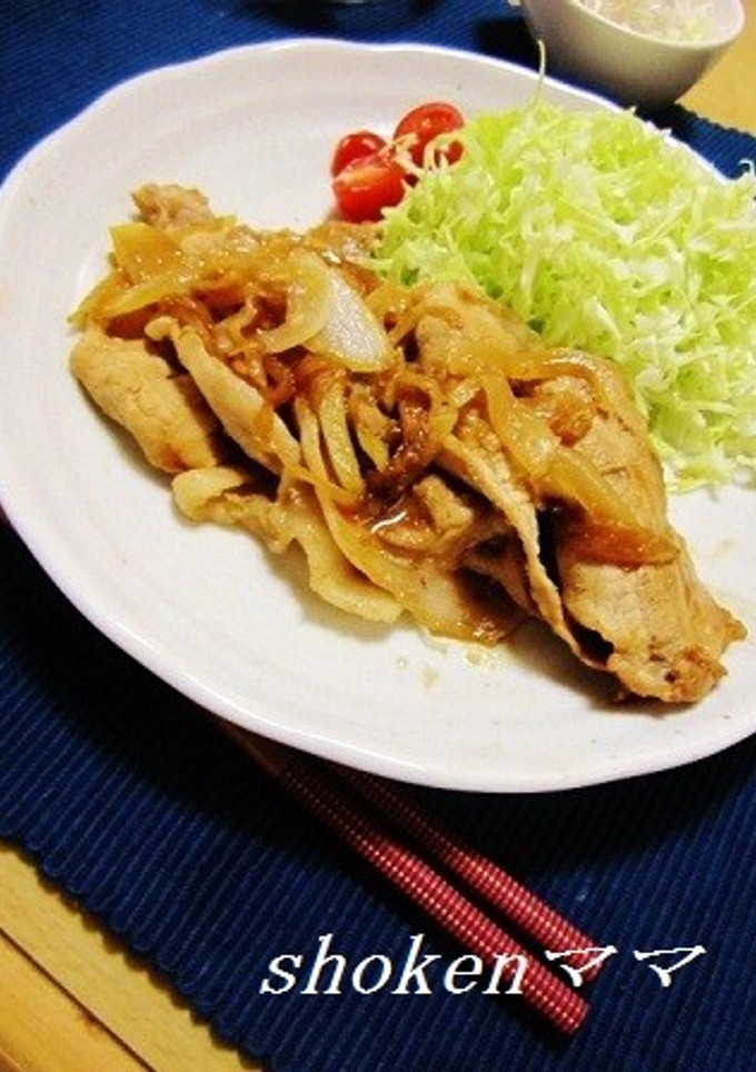 豚のしょうが焼き（味噌風味）♪-レシピのメイン写真