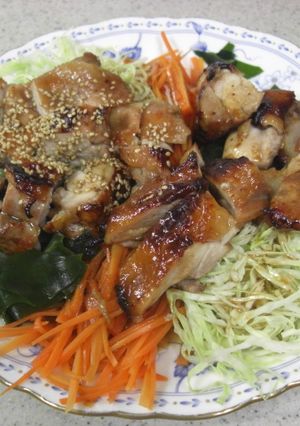 照り焼きチキン~つけだれで野菜もおいしい-レシピのメイン写真
