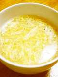 卵がふわとろ！中華たまごスープ