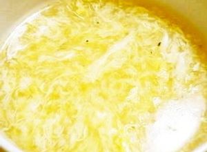 卵がふわとろ！中華たまごスープ-レシピのメイン写真