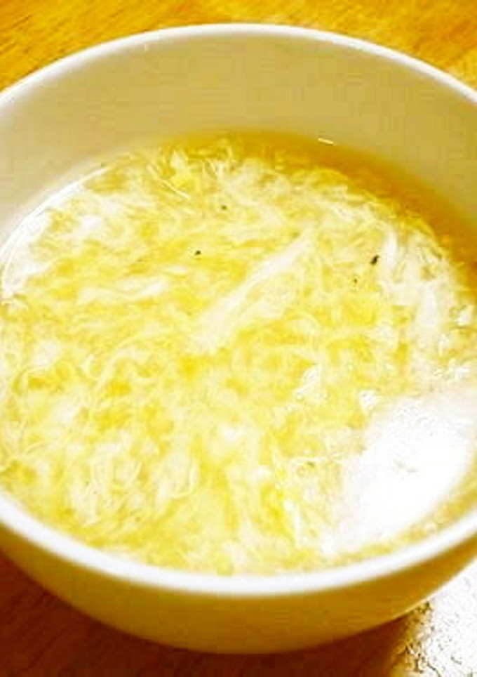 卵がふわとろ！中華たまごスープ-レシピのメイン写真