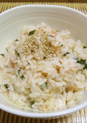 コクうまさっぱり、梅の炒めご飯-レシピのメイン写真