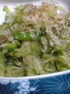 ゴーヤのめんつゆサッパリ煮-レシピのメイン写真