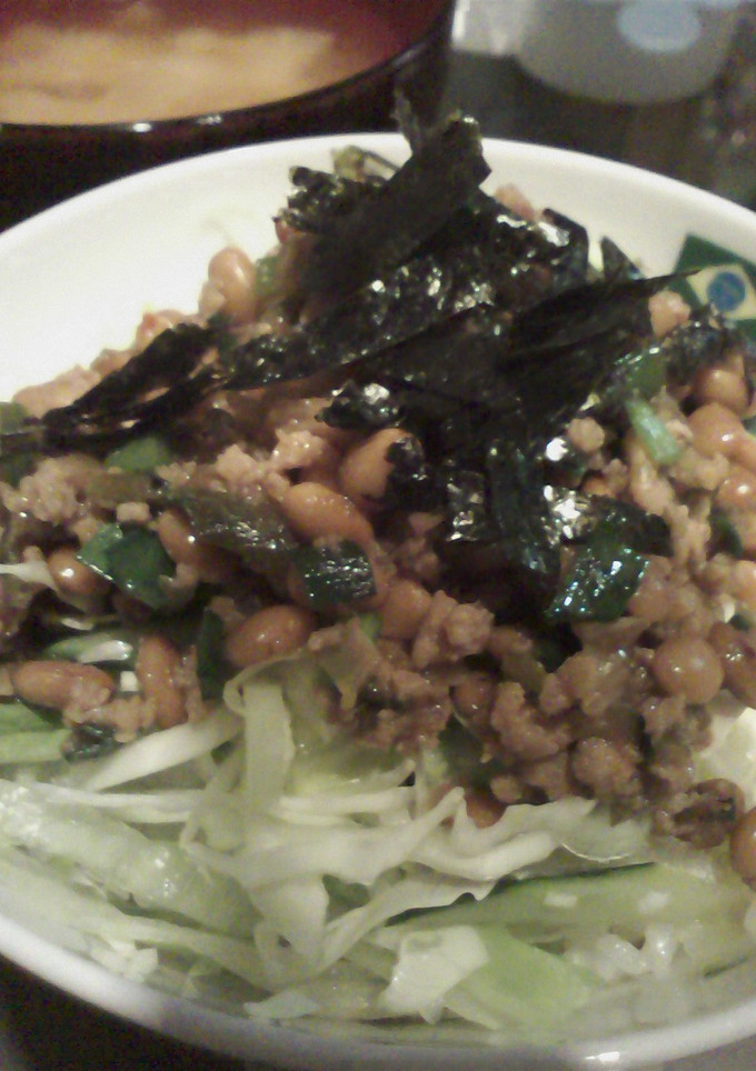 うちの納豆丼-レシピのメイン写真