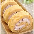 栗ときな粉のロールケーキ