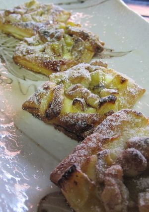 バナナとくるみのチーズパイ-レシピのメイン写真