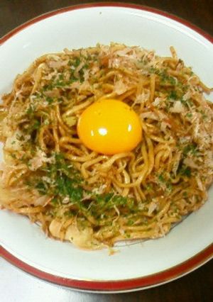 ひと手間で！ベタベタしない焼きそば！-レシピのメイン写真