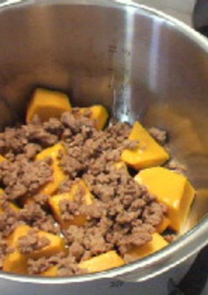 圧力鍋でつくる☆かぼちゃの煮物-レシピのメイン写真