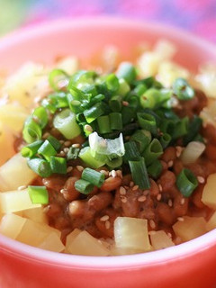 ♡納豆たくあん丼♡-レシピのメイン写真