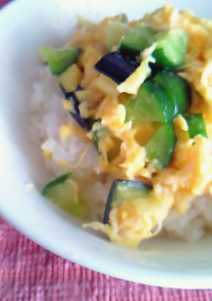 漬物☆たまごの簡単親子丼！？-レシピのメイン写真