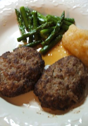 がっつりハンバーグ（和風）-レシピのメイン写真