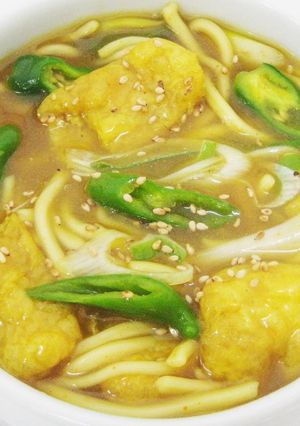 【『辛口生青唐辛子』カレーうどん】作り方-レシピのメイン写真