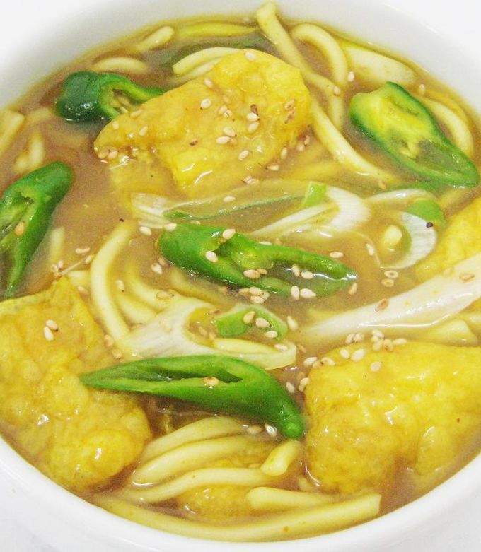 【『辛口生青唐辛子』カレーうどん】作り方-レシピのメイン写真
