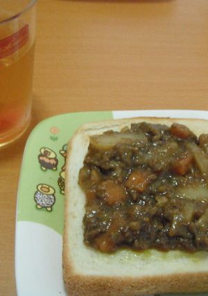 カレートースト-レシピのメイン写真