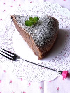 炊飯器で♪あっという間のココアケーキ✿-レシピのメイン写真