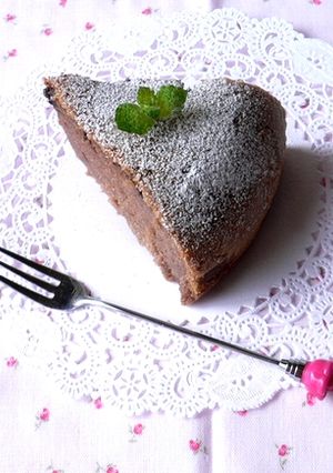 炊飯器で♪あっという間のココアケーキ✿-レシピのメイン写真