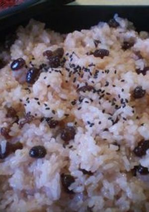 ほんのり甘いお赤飯-レシピのメイン写真