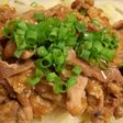 もちもち☆豚小間のあられ蒸し
