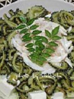 ゴーヤと豆腐のツナマヨサラダ☆-レシピのメイン写真