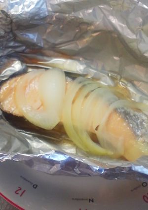 ただの鮭のホイル焼き♪-レシピのメイン写真