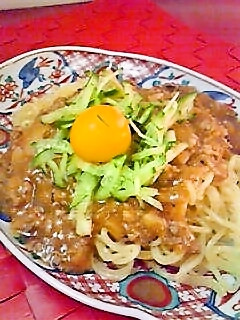 ジャージャー麺風焼きそば!-レシピのメイン写真