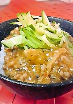 ジャージャー丼!旨い☆-レシピのメイン写真