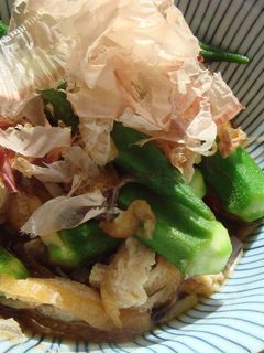 オクラとおあげの煮びたし-レシピのメイン写真