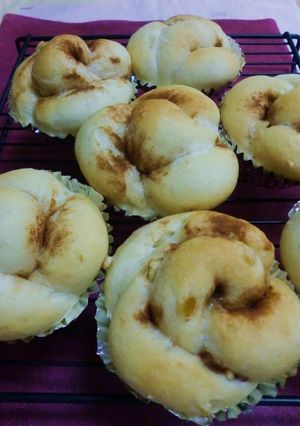 自家製酵母♡シナモン風味のオレンジパン-レシピのメイン写真
