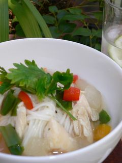 冷え・ひえ~そうめんスープ-レシピのメイン写真