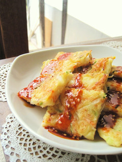 カリッもちっ♫豆腐と野菜のチヂミ♡-レシピのメイン写真