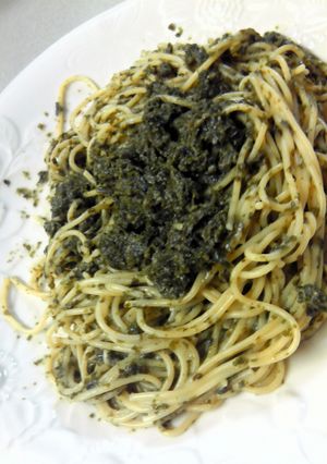 ベジタリアンのイカスミ?パスタ-レシピのメイン写真