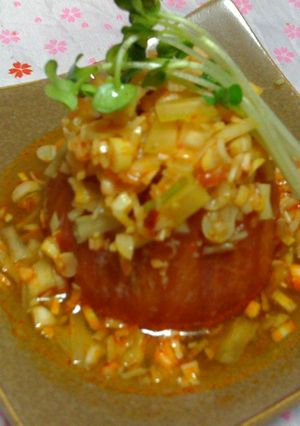 ピリ辛トマト-レシピのメイン写真
