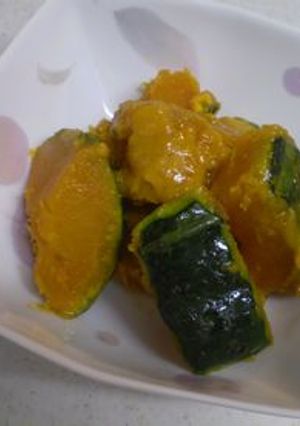 チンでカボチャの洋風煮-レシピのメイン写真