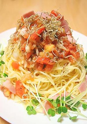 冷い和風カッペリーニ-レシピのメイン写真