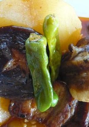 豚バラ肉のピリ辛煮込み-レシピのメイン写真