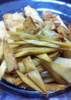 驚きの美味☆鶏肉とごぼうの焼きたれ漬け-レシピのメイン写真
