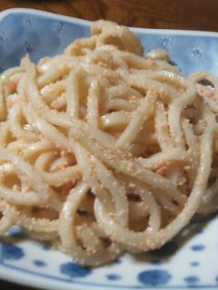 明太子焼きうどん☆にんにくバター醤油風味-レシピのメイン写真