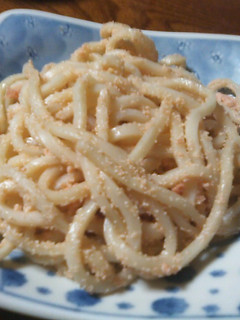 明太子焼きうどん☆にんにくバター醤油風味-レシピのメイン写真