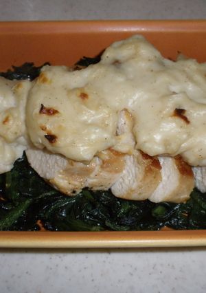ホワイトソースで♡チキンステーキ-レシピのメイン写真