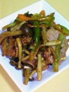 塩豚と野菜のすっぱ辛豆鼓炒め-レシピのメイン写真