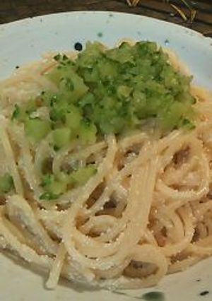 ゴーヤと明太子のパスタ-レシピのメイン写真