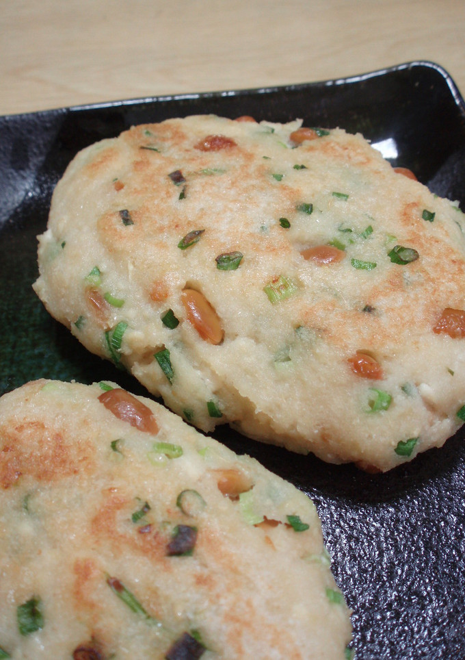 豆腐とおからと納豆のお焼き＾＾-レシピのメイン写真