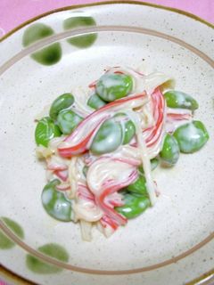 超簡単!枝豆とかにかまのマヨサラダ-レシピのメイン写真