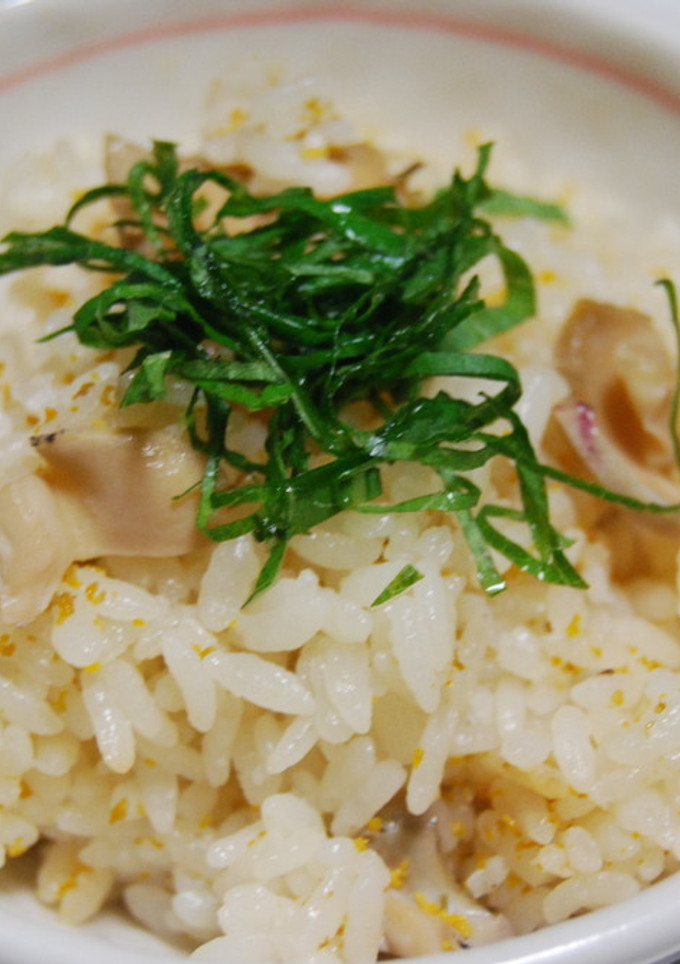 ♦いちご煮の缶詰 de 炊き込みご飯♦-レシピのメイン写真