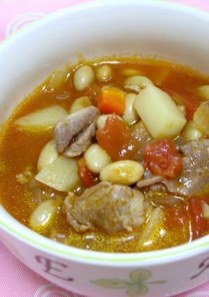 ӨӨお豆た～っぷりӨӨポークビーンズӨӨ-レシピのメイン写真