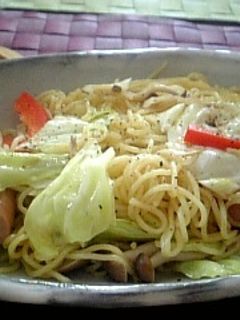 お家の調味料で、塩焼きそば-レシピのメイン写真