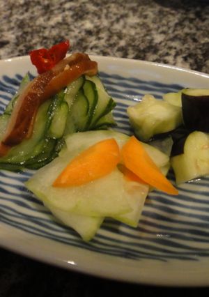 浅漬けの素で♪夏野菜を★漬けてみました♪-レシピのメイン写真